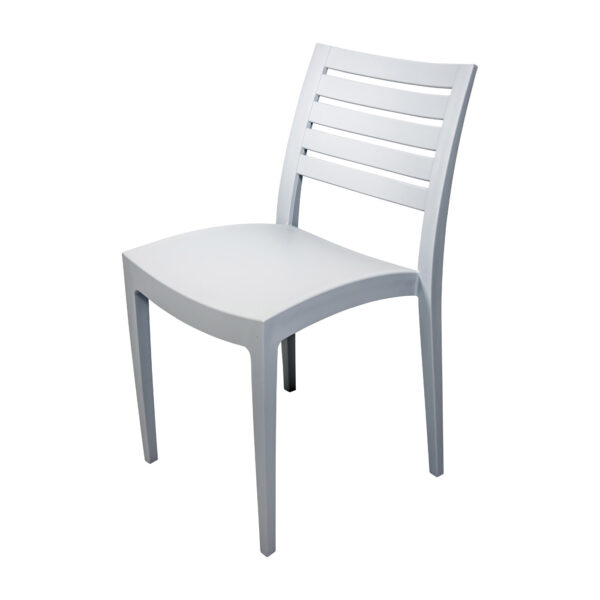 Fresco Polypropylene Chair – Grey, Side Chair