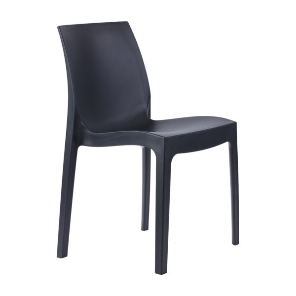 Strata Polypropylene Chair – Anthracite