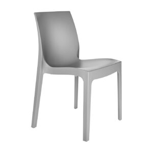 Strata Polypropylene Chair – Light Grey
