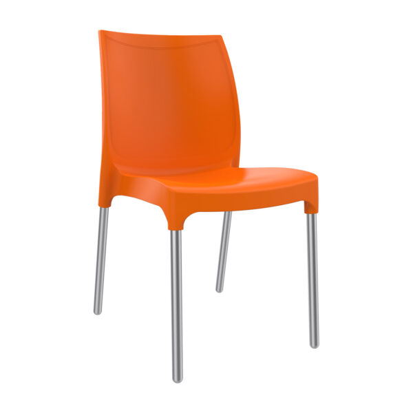 Vibe Polypropylene Chair – Orange
