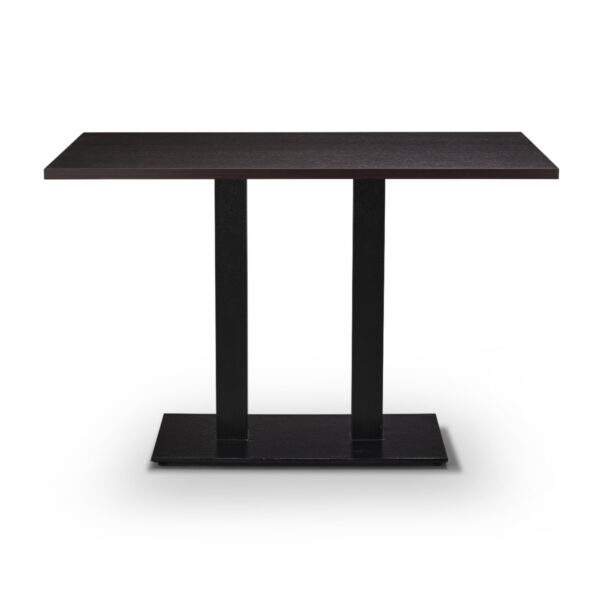 Tuff Top Original Wenge Top On Forza Twin Dining Height Base
