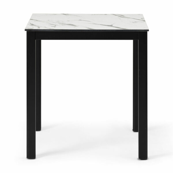 Manhattan 675 Dining Frame With White Marble Ultratop