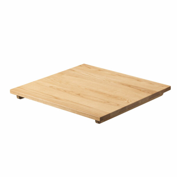 Square Tuff Top Solid Wood Top In Oak