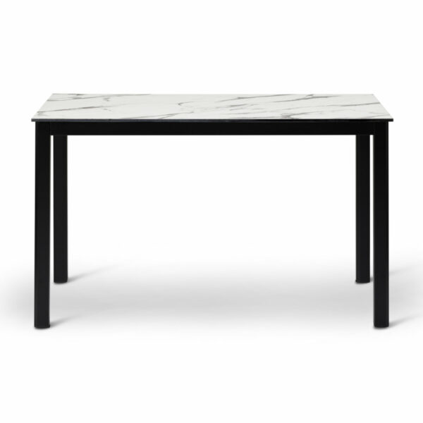Manhattan 1175 Dining Frame With White Marble Ultratop