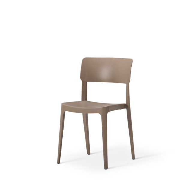 Vivo Side Chair In Jute   Angle