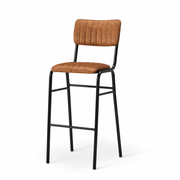 Bourbon Bar Chair In Allspice   Angle