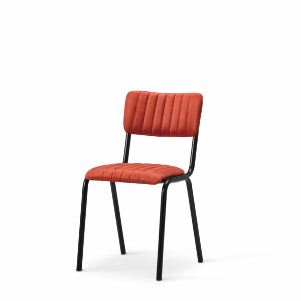 Bourbon Side Chair In Tabasco   Angle