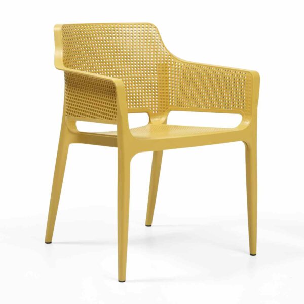 Boom Chair In Mustard   Angled