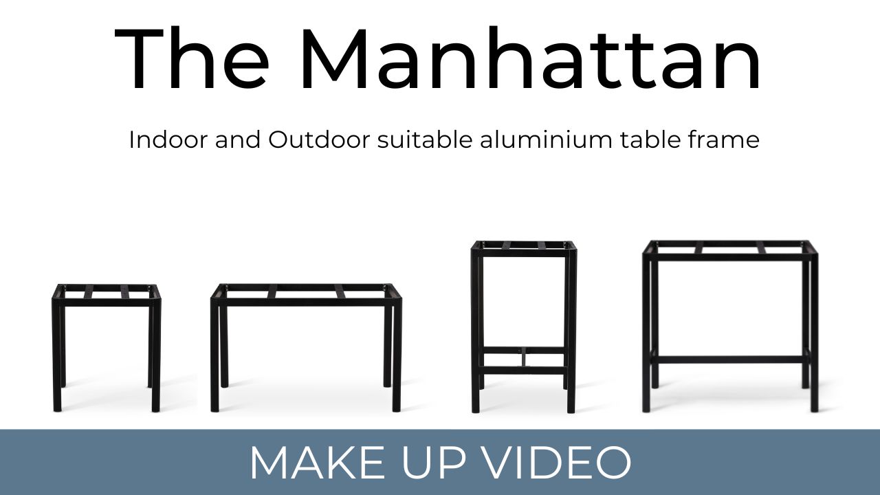 The Manhattan Table Frame - Make Up Video